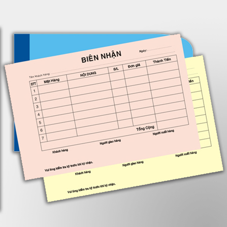 Biểu mẫu giao nhận