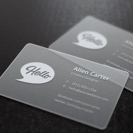 Danh thiếp giấy nhựa - In ấn Bình Dương | Thiết kế | In ấn | In Offset Giá rẻ tại xưởng - Image 2