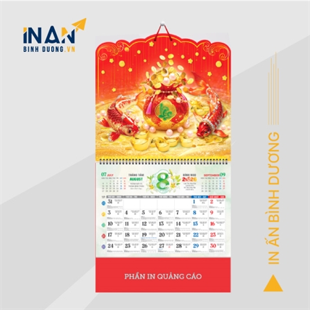 Vì sao doanh nghiệp nên in lịch Tết tại Bình Dương?