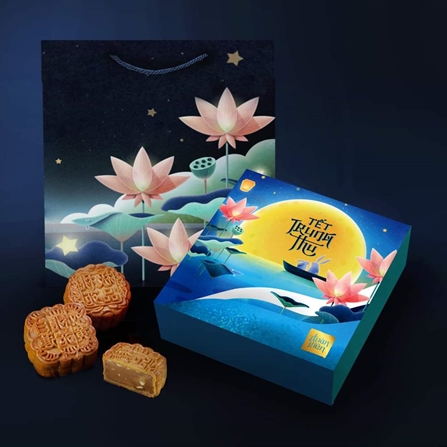 Hộp bánh trung thu AK - 499