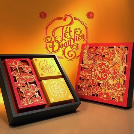 Hộp bánh trung thu đoàn viên