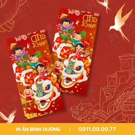 Bao lì xì Tết – Đầu tư nhỏ, giá trị lớn