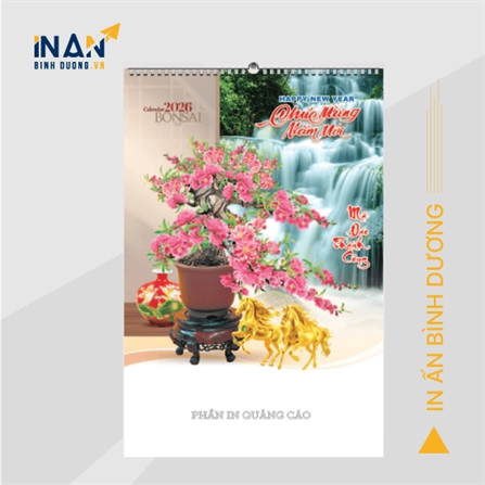 Lịch Tết treo tường – Món quà ý nghĩa cho doanh nghiệp