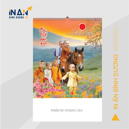 Lịch Tết treo tường – Món quà tinh thần ý nghĩa dịp xuân mới