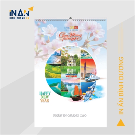 Lịch Tết treo tường – Quà tặng tri ân sang trọng dịp xuân về