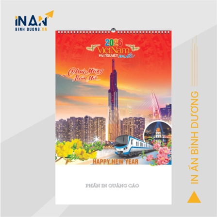 Lịch Tết treo tường – Món quà ý nghĩa cho doanh nghiệp mùa xuân