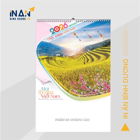 In Lịch Tết Treo Tường 2026 – Chủ Đề “Một Thoáng Việt Nam”