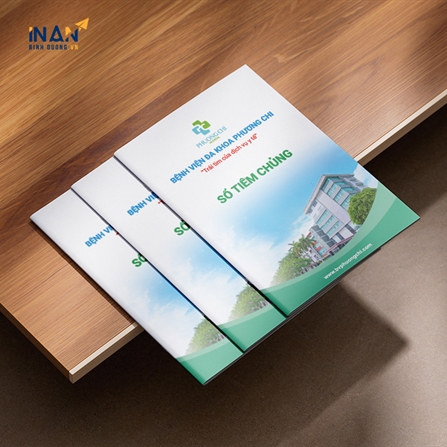 Thiết Kế - In Ấn Sổ Tiêm Chủng Cho Bệnh Viện Uy Tín, Chất Lượng Cao